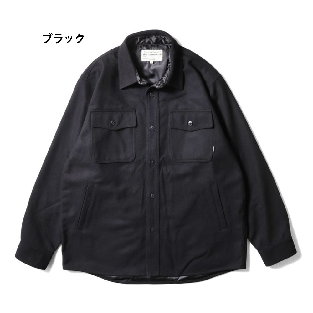 HOUSTON（ヒューストン） シャツジャケット メルトンCPOシャツ