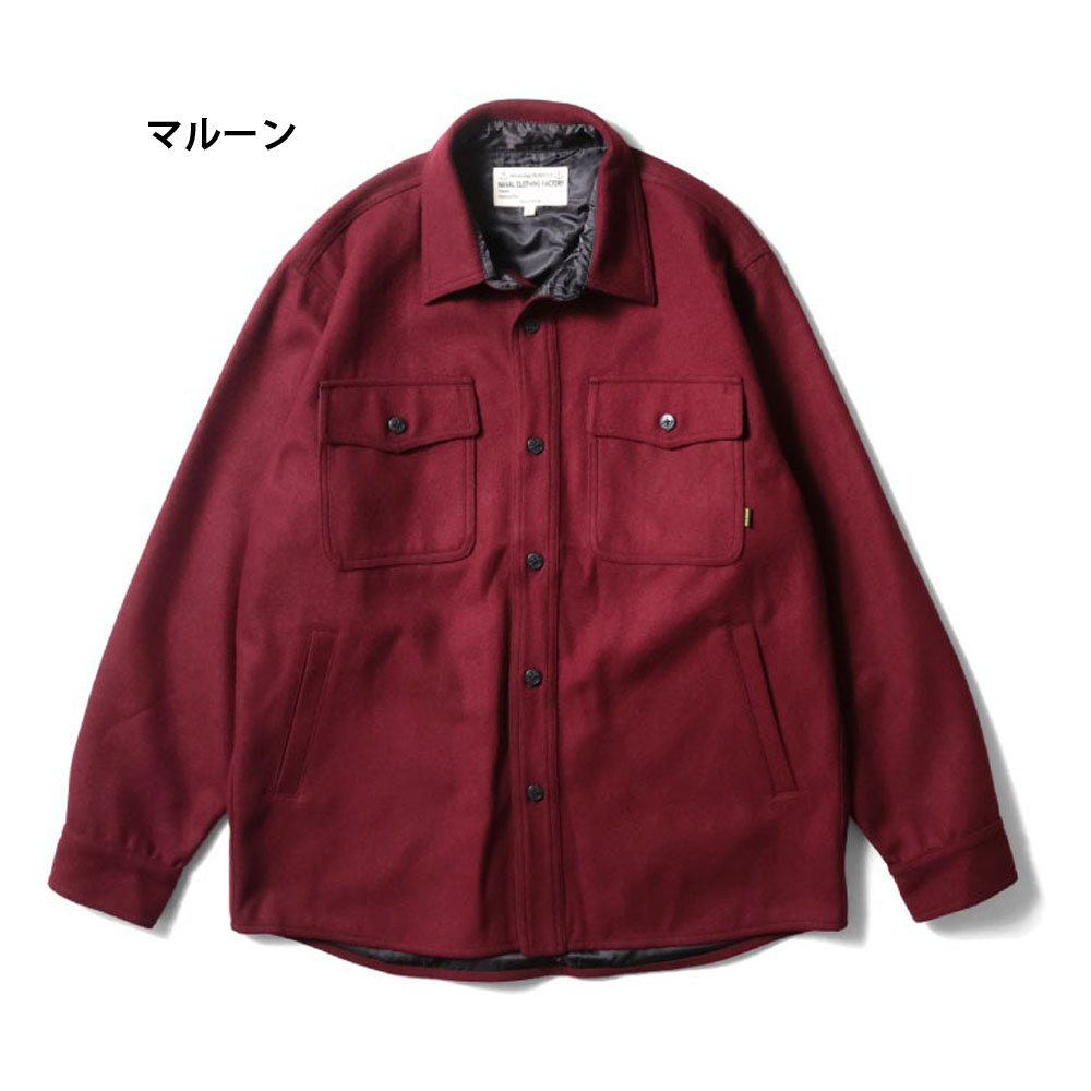 HOUSTON（ヒューストン） シャツジャケット メルトンCPOシャツ