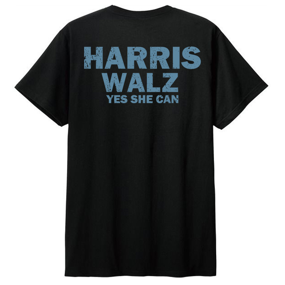 米大統領選Tシャツ カマラ・ハリス オバマ Yes She Can フロント・バックプリントTシャツ メッセージ バイデン 大統領候補 選挙運動 メンズ レディース キッズ |  | 14