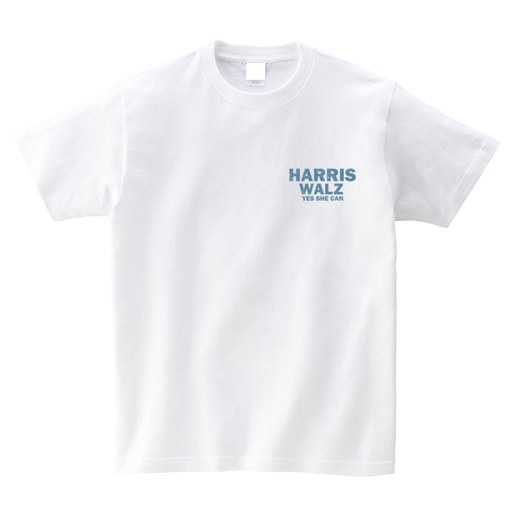 米大統領選Tシャツ カマラ・ハリス オバマ Yes She Can フロント・バックプリントTシャツ メッセージ バイデン 大統領候補 選挙運動 メンズ レディース キッズ |  | 11