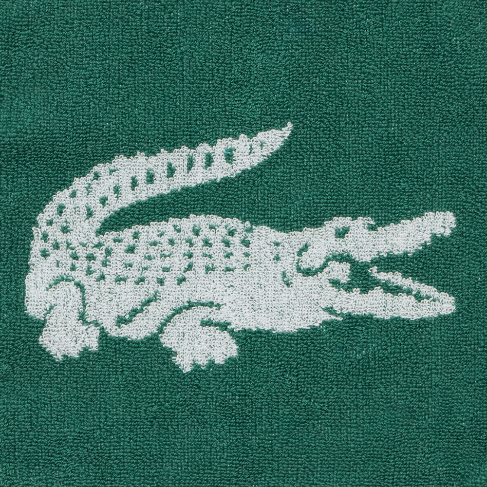 LACOSTEテーラードジャケット　超ストレッチ　ワニ刺繍　大きいサイズXL LACOSTE（ラコステ） ワニロゴ ジャカード LN008J ハンカチタオル 綿