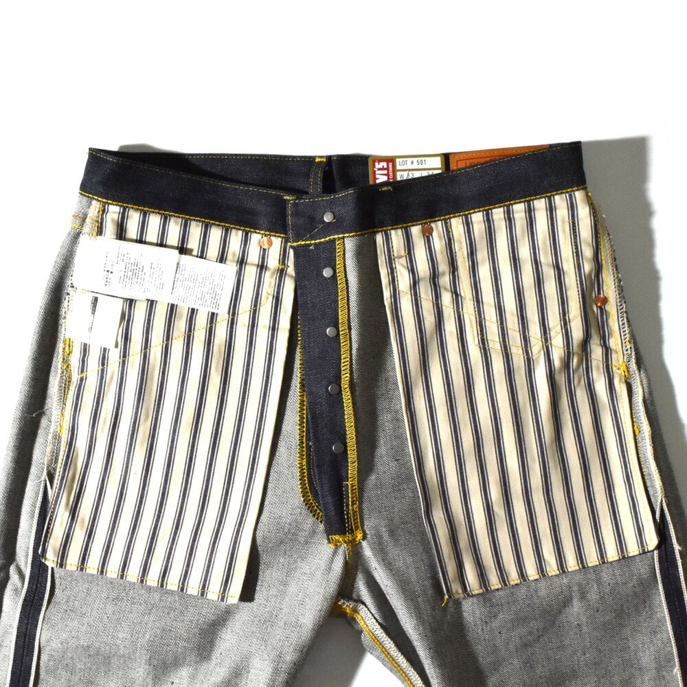 日本製 オーガニックコットン リーバイスヴィンテージクロージング LEVI'S VINTAGE CLOTHING S501XX 1944モデル ジーンズ ジーパン デニムパンツ 復刻 445010088 |  | 24