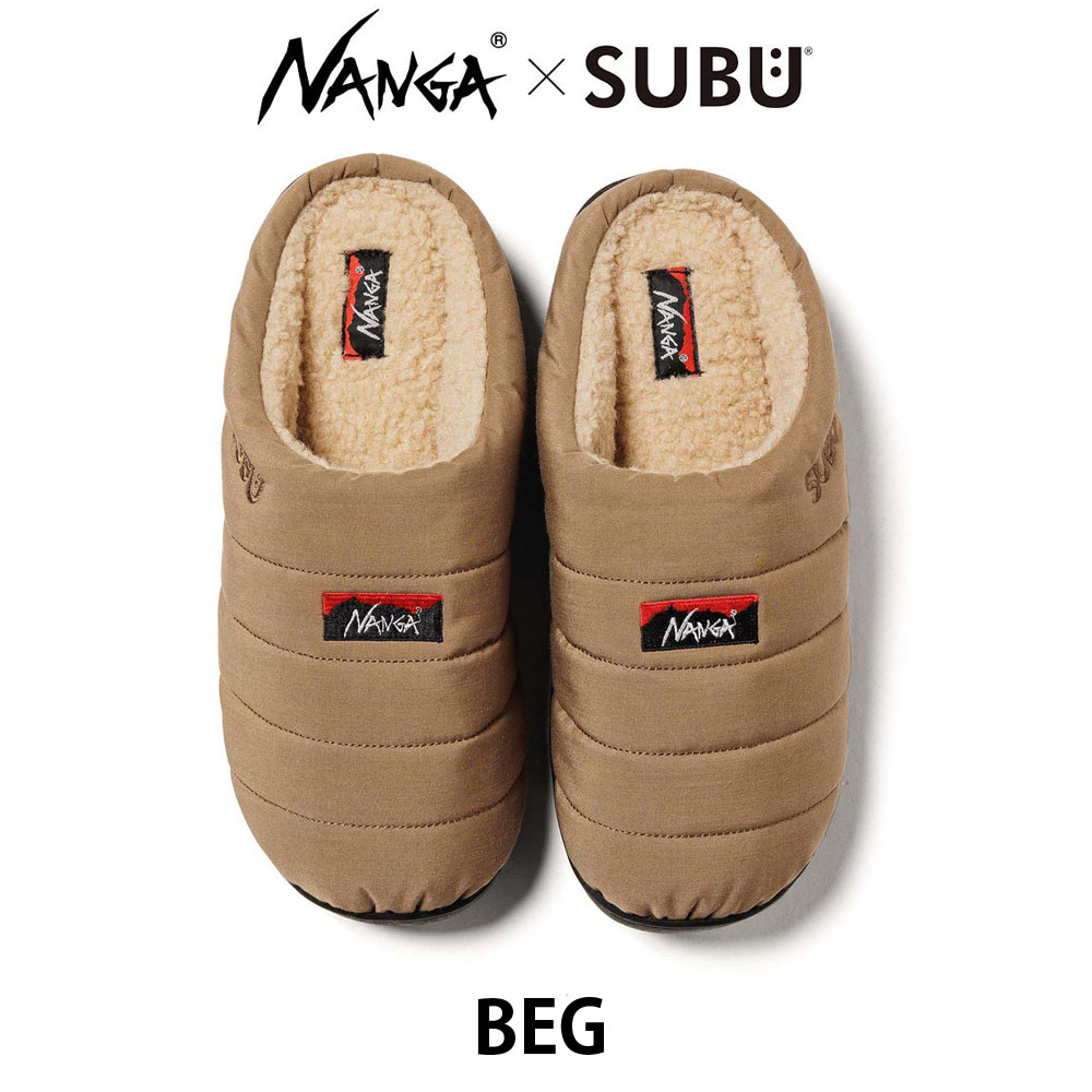 NANGA（ナンガ） × スブ SUBU ヒノック ウィンター サンダル HINOC