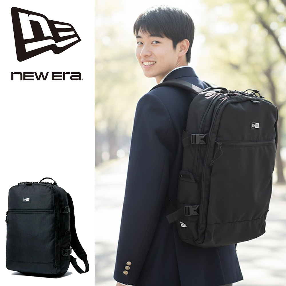 ニューエラ new era リュック 28L スマート パック 02 SMART PACK 28L 14521308 メンズ レディース バックパック 通勤 通学 旅行 黒