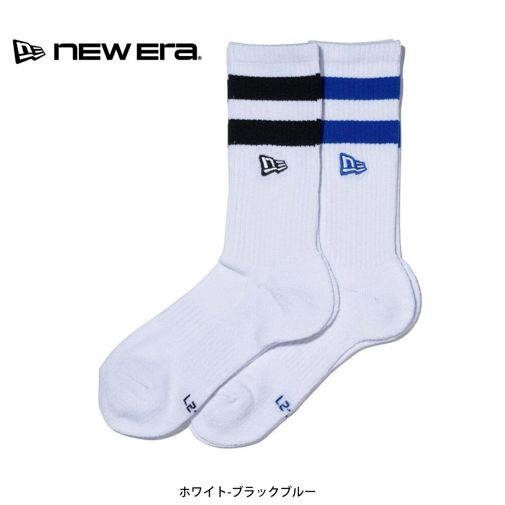 NEW ERA（ニューエラ） new era NEWERA 2Pソックス 靴下 ソックス