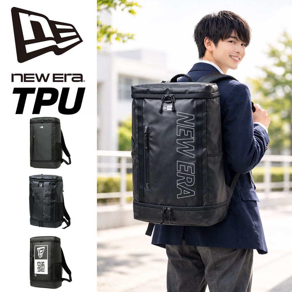 �j���[�G�� NEW ERA  �����b�N �{�b�N�X �p�b�N 32���b�^�[ TPU BOX PACK BLACK 32L TPU 14521360 14521358 14521359 �����Y ���f�B�[�X �o�b�N�p�b�N ��