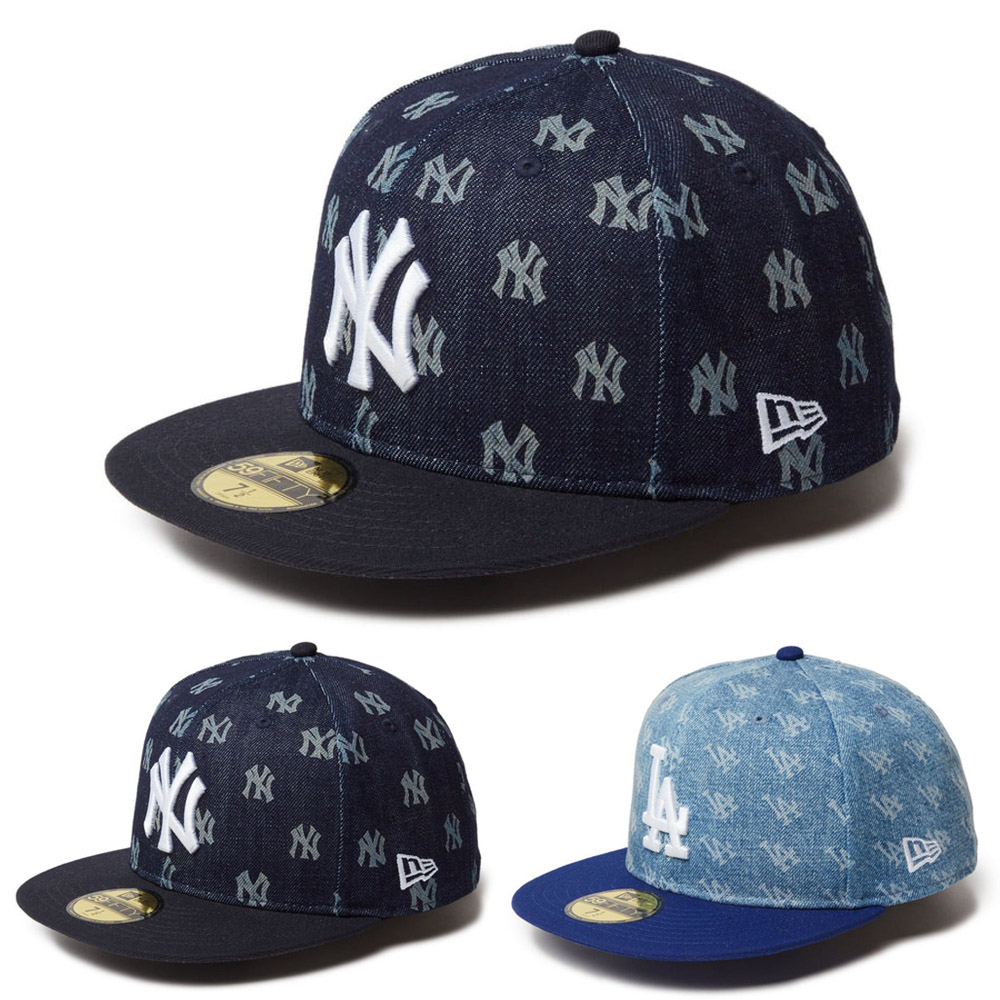 NEW ERA（ニューエラ） キャップ 59FIFTY デニム モノグラム 5950
