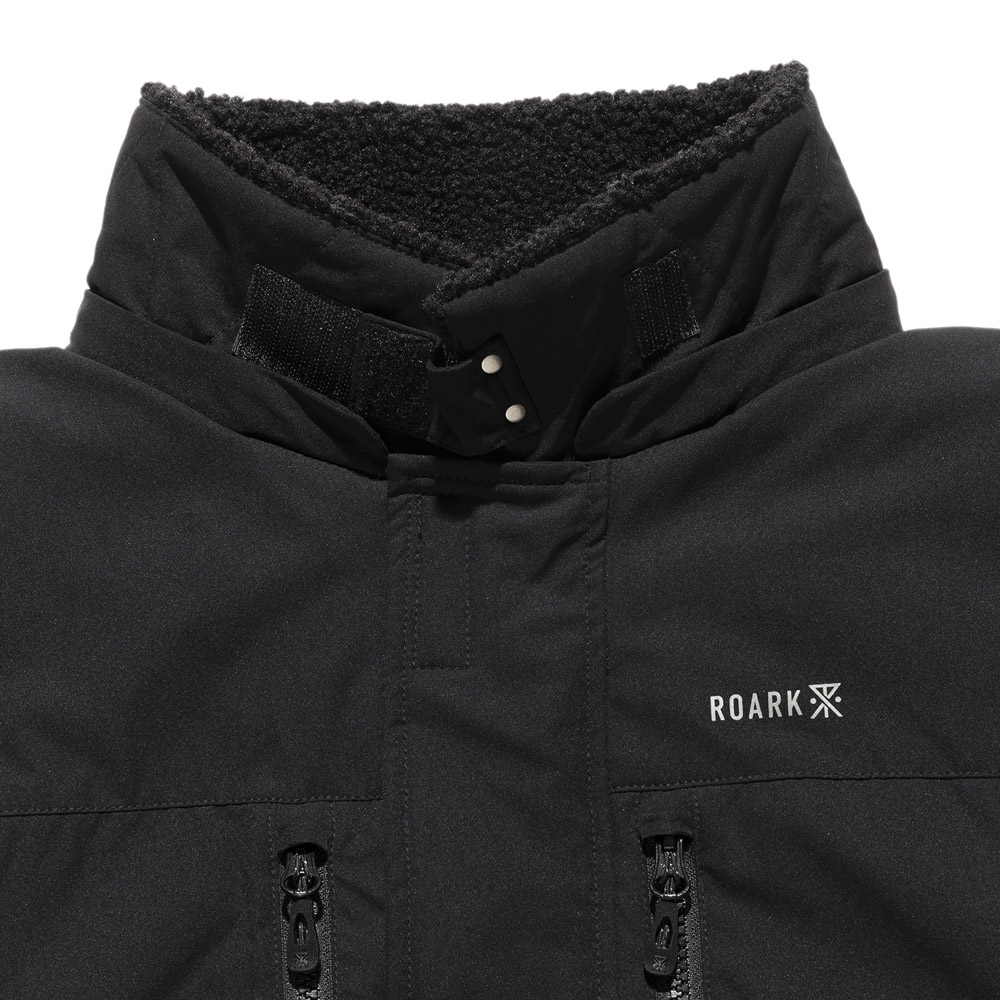 ロアーク リバイバル ROARK REVIVAL ジャケット ライザー ジャケット RISER JACKET RJJ1170-BLK メンズ アウター マンパ ブラック 黒 撥水 速乾 透湿_12