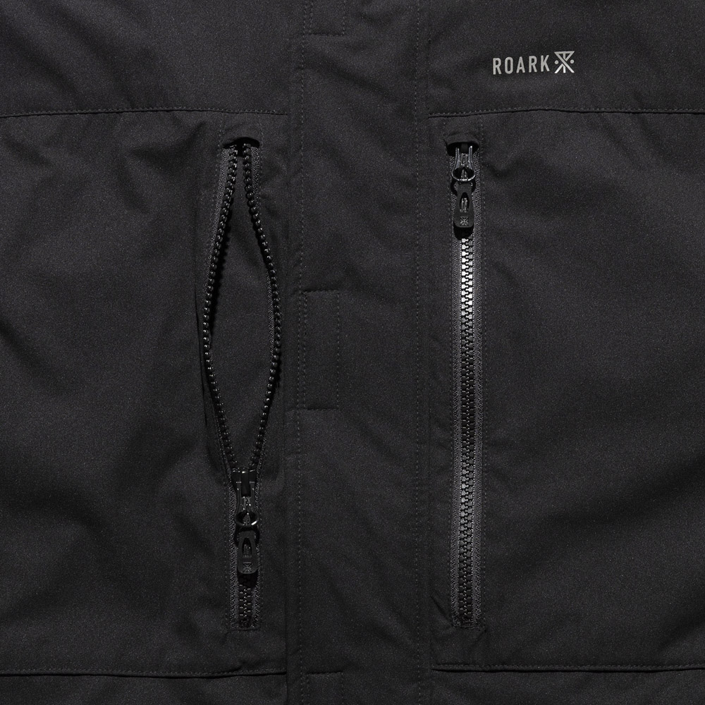 ロアーク リバイバル ROARK REVIVAL ジャケット ライザー ジャケット RISER JACKET RJJ1170-BLK メンズ アウター マンパ ブラック 黒 撥水 速乾 透湿_14