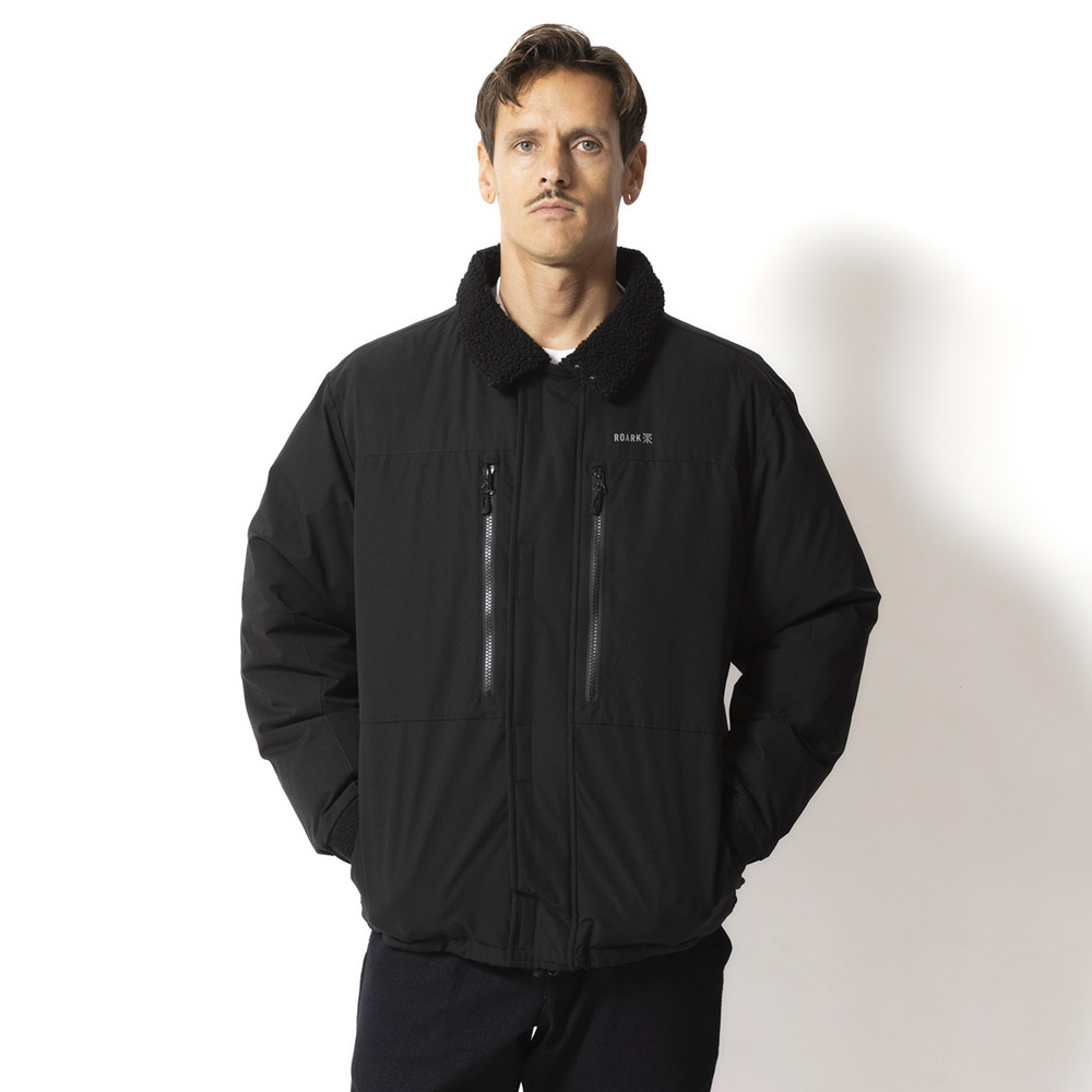 ロアーク リバイバル ROARK REVIVAL ジャケット ライザー ジャケット RISER JACKET RJJ1170-BLK メンズ アウター マンパ ブラック 黒 撥水 速乾 透湿_5