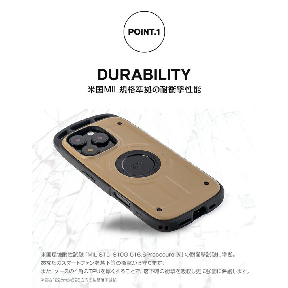 【iPhone16Pro専用ケース】ルート コー ROOT CO. iPhoneケース グラビティ ショックレジストケース プロ GRAVITY Shock Resist Case Pro. for iPhone16Pro | ROOT CO. | 09