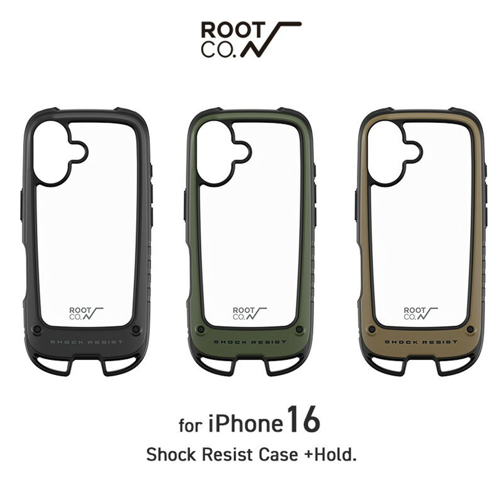 �yiPhone16��p�P�[�X�z���[�g �R�[ ROOT CO. iPhone�P�[�X �O���r�e�B �V���b�N���W�X�g�P�[�X �z�[���h GRAVITY Shock Resist Case +Hold. for iPhone16