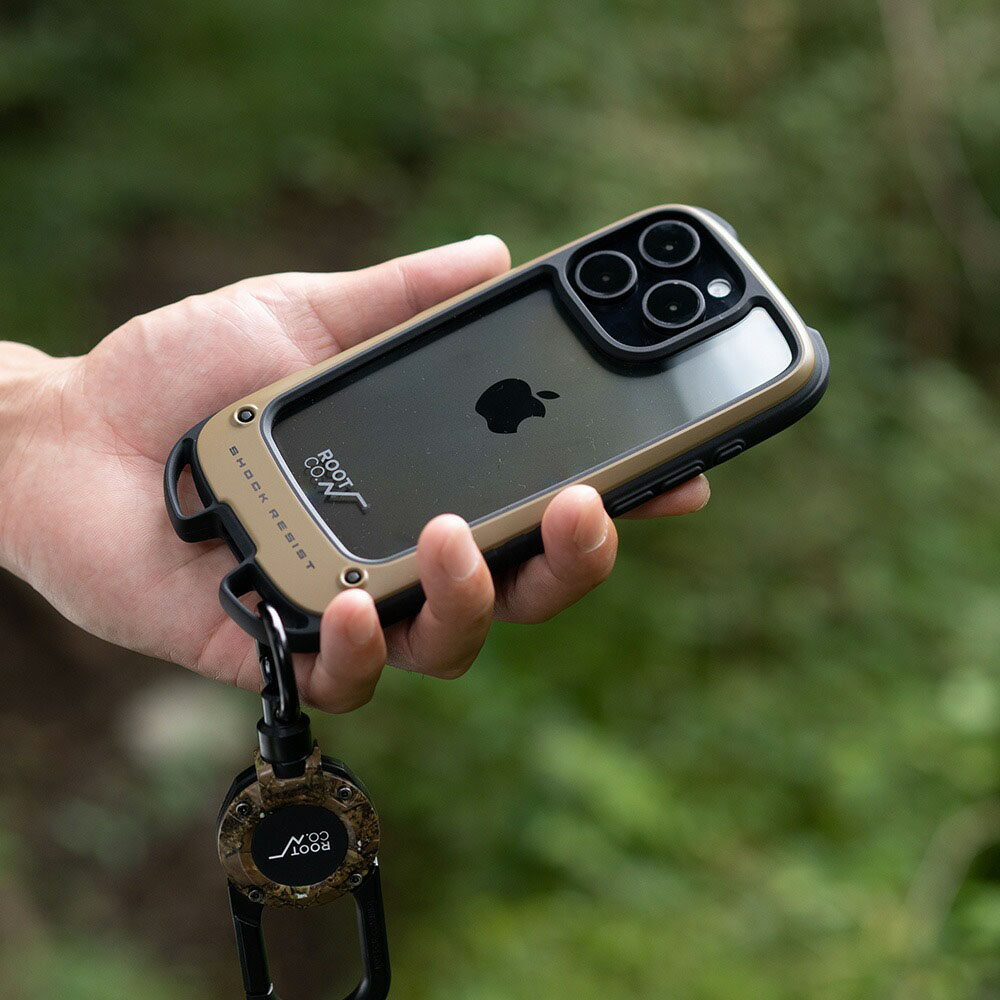【iPhone16ProMax専用ケース】ルート コー ROOT CO. ケース グラビティ ショックレジストケース ホールド GRAVITY Shock Resist Case +Hold. for iPhone16ProMax | ROOT CO. | 16