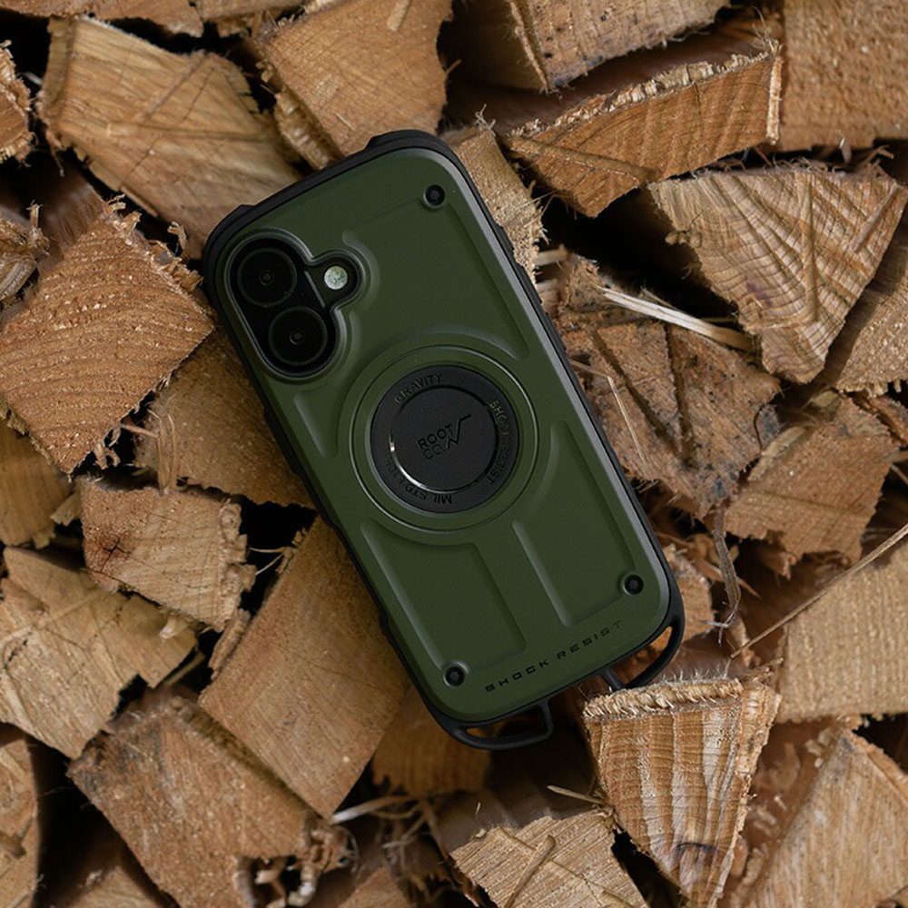 【iPhone16専用ケース】ルート コー ROOT CO. iPhoneケース グラビティ ショックレジストケース ラギッド GRAVITY Shock Resist Case Rugged. for iPhone16 | ROOT CO. | 15