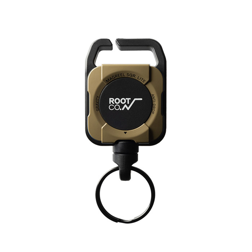 ルート コー ROOT CO. グラビティ マグリール SQR. ライト マグネット内蔵型コードリールギアホルダー ROOT CO. GRAVITY MAG REEL SQR. LITE GMRSL-4436 | ROOT CO. | 04