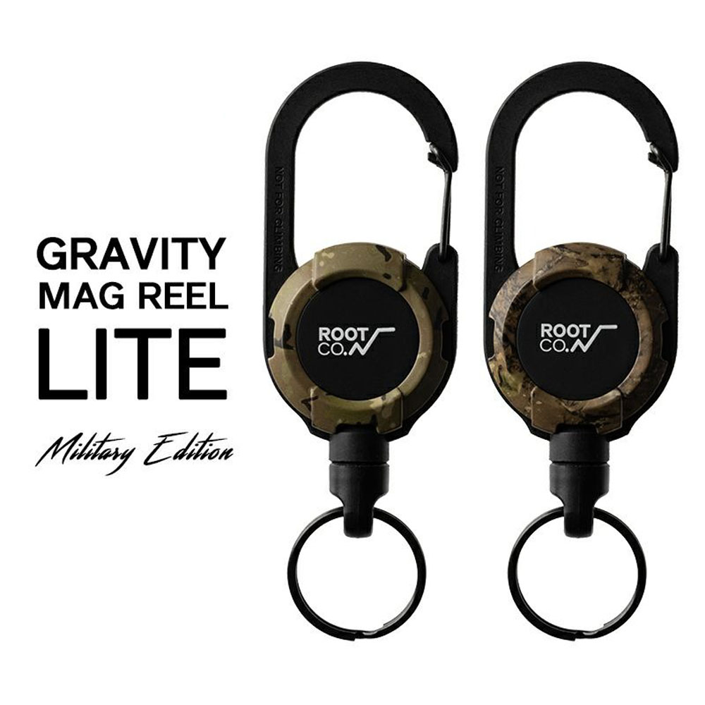 ROOT CO ルート コー マグリール ライト ミリタリーエディション 迷彩柄 カモフラ GRAVITY MAG REEL LITE MILITARY EDITION GMRL-436086 GMRL-436093｜StayBlue
