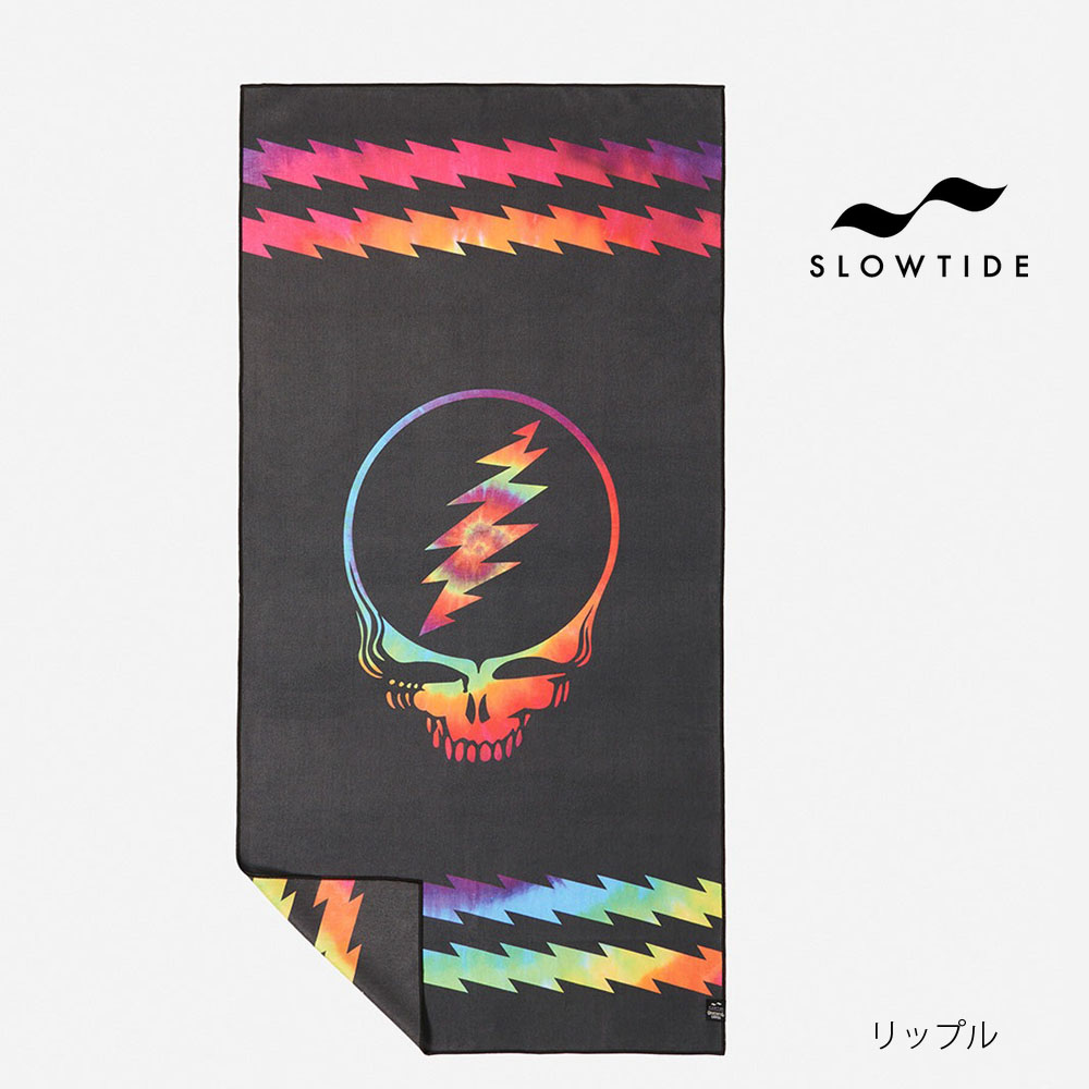 スロータイド SLOWTIDE ビーチタオル コラボ グレートフルデッド