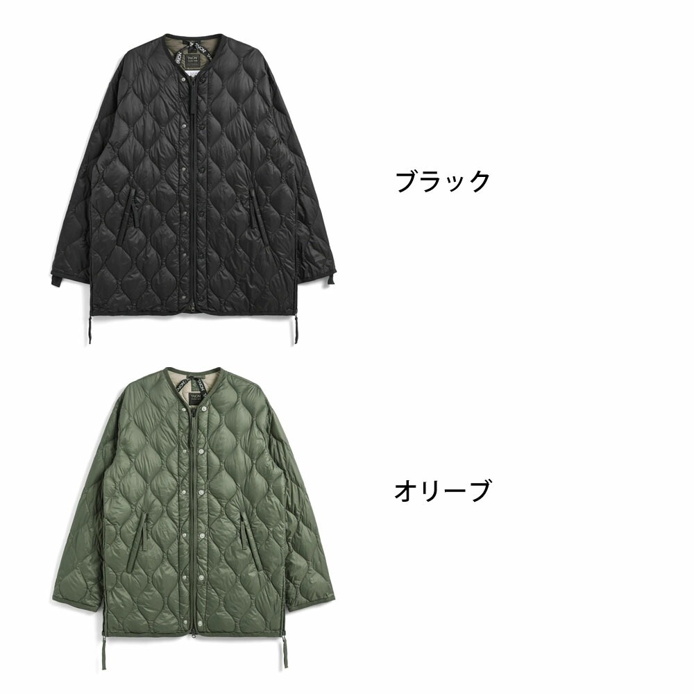 TAION（タイオン） ライトダウン ミリタリー M65 ライナーWジップ