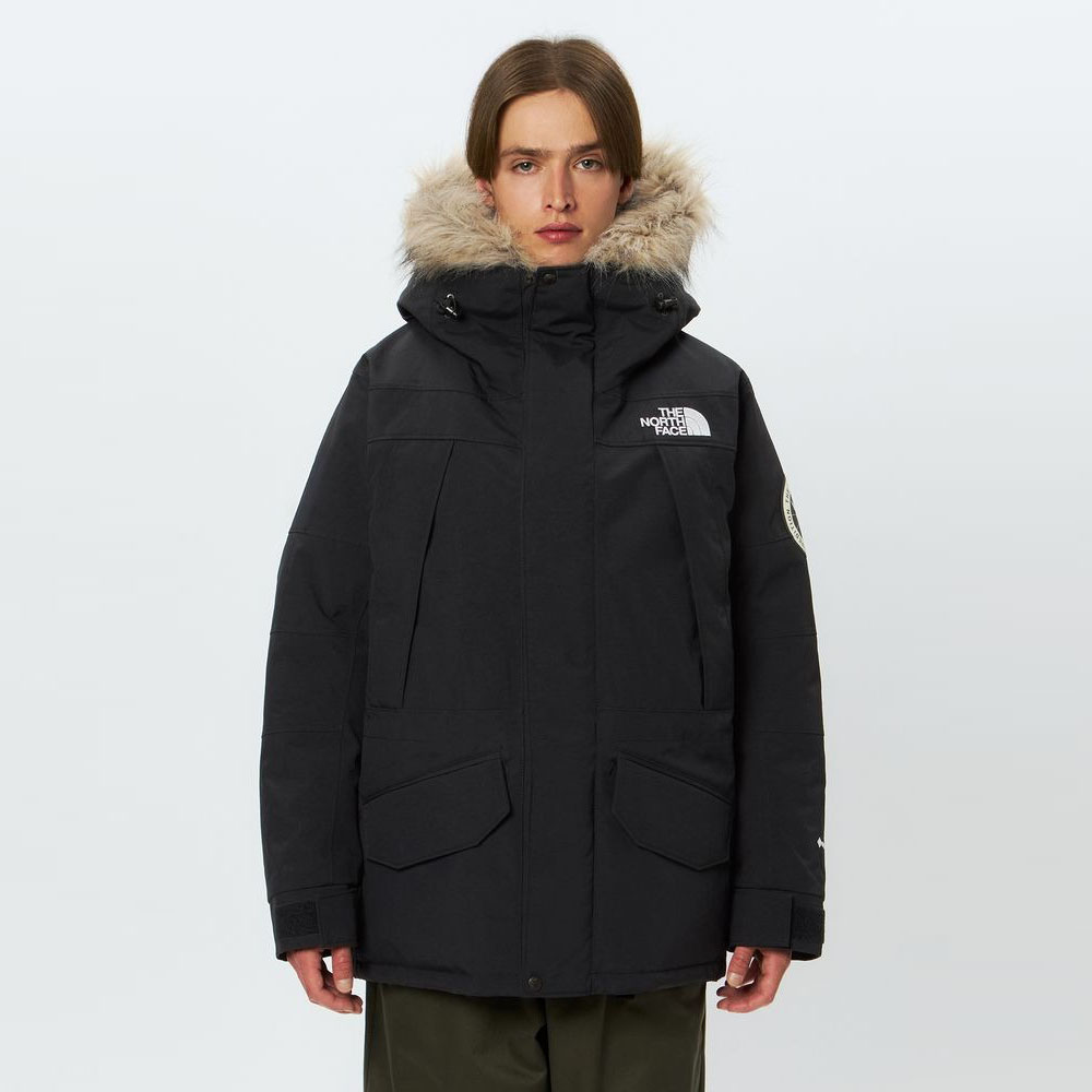 ノースフェイス ダウンコート ブラック レディース M ファー ノースフェイス 取り外しファー付き ダウンコート ブラック THE NORTH