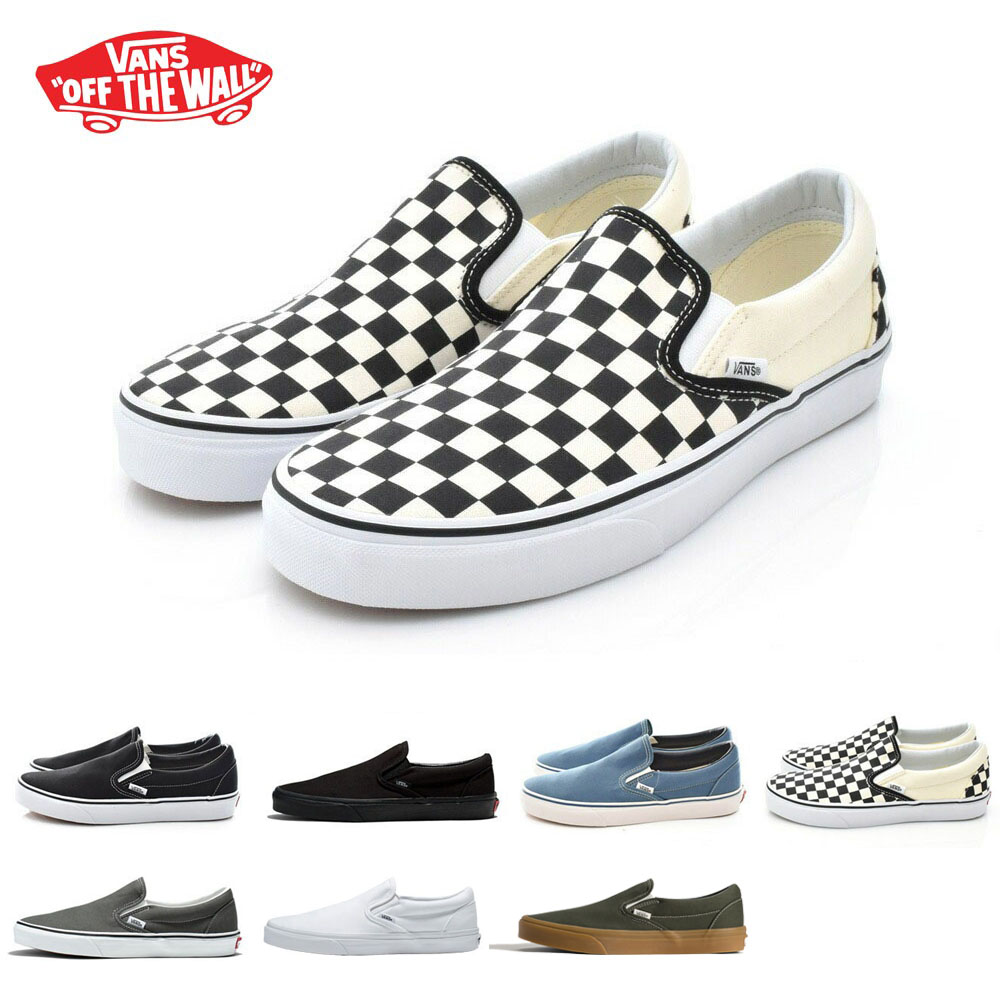 �o���Y ���@���Y VANS �X�j�[�J�[ �X���b�|�� �N���V�b�N�X���b�v�I�� Classic Slip-On �����Y VN000EYEBWW VN000EYEBLK VN000EYENVY VN000EYEW00 VN000DAHFRN