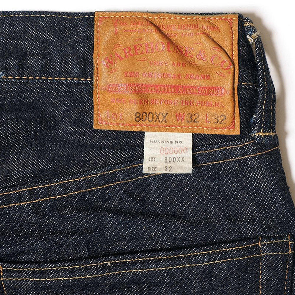 WAREHOUSE ウエアハウス　デニムパンツ（36）オレンジ耳　セルビッチ WAREHOUSE - ウェアハウスデニムパンツW50△セルビッチ66復刻赤耳w28