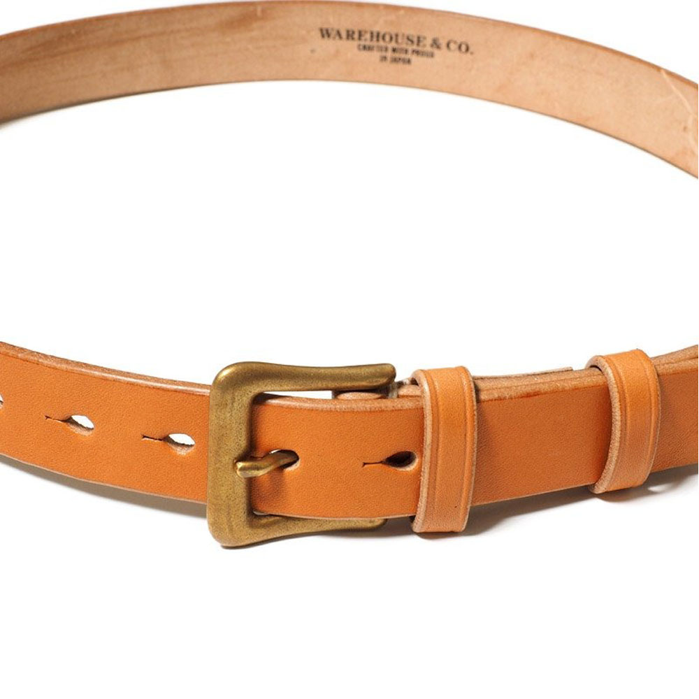 ウエアハウス WAREHOUSE ベルト SLIM BELT スリムベルト6041 メンズ 男性 ジーンズ用 ジーパン用 本革 牛革 レザーベルト 黒 茶 タン ウェアハウス | WAREHOUSE | 06