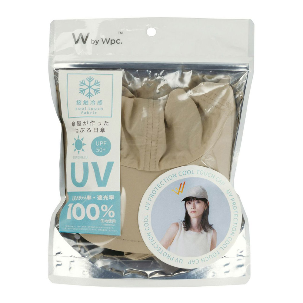 Wpc ワールドパーティー ダブルピーシー 帽子 UVカット 接触冷感キャップ UV PROTECTION COOL TOUCH CAP W162-001-103 レディース UPF50+  はっ水 洗濯可能 | Wpc. | 14