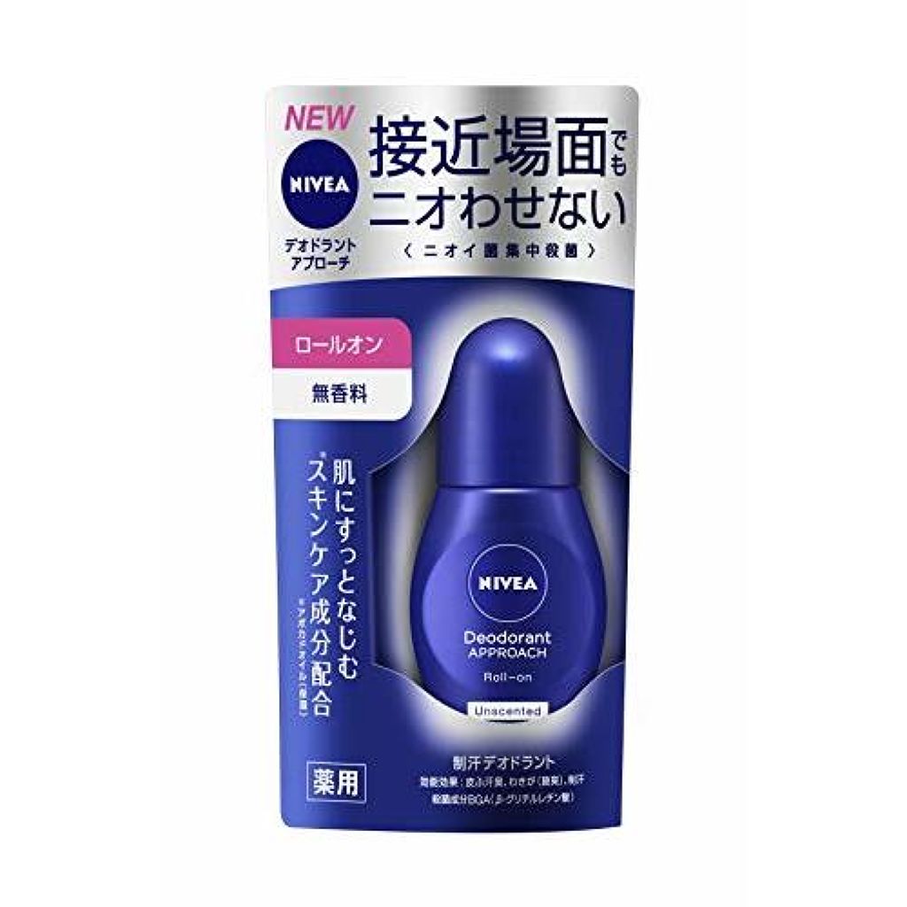 NIVEA ニベア デオドラント アプローチ ロールオン 無香料 40ml