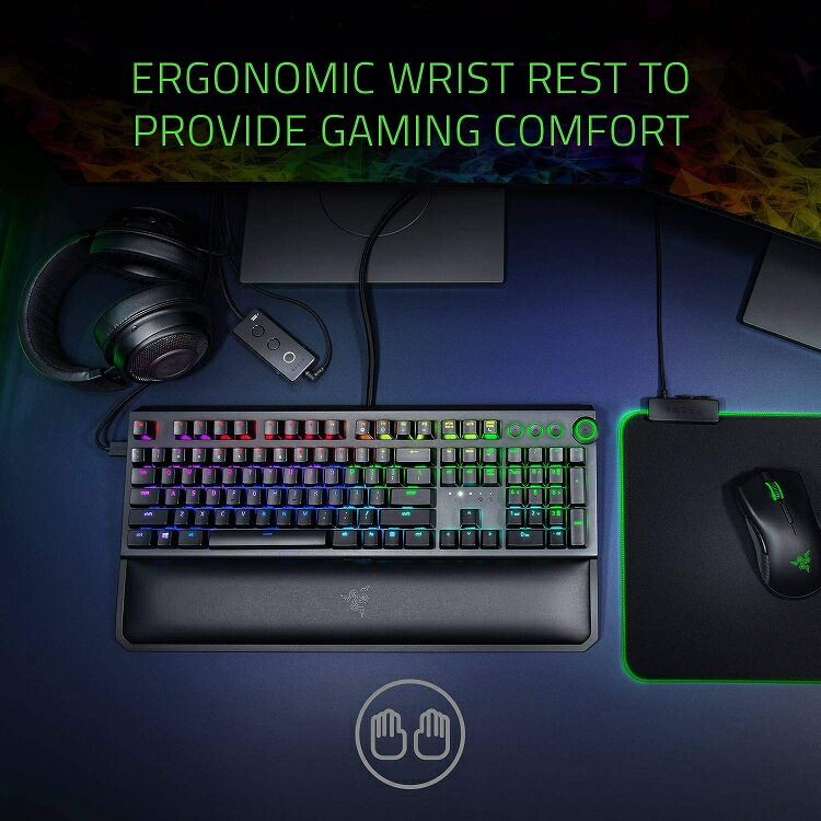 Razer ゲーミング キーボード RZ03-02622000-R3M1 英語配列