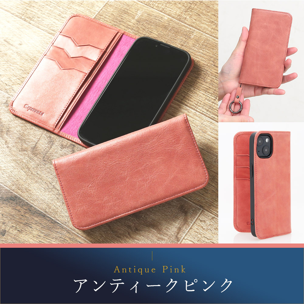 iPhone14 ケース 手帳型 本革 レザー 手帳 カバー アイフォン14 かっこいい おしゃれ カード収納 シンプル 大人 スマホケース｜steadyadvance｜02