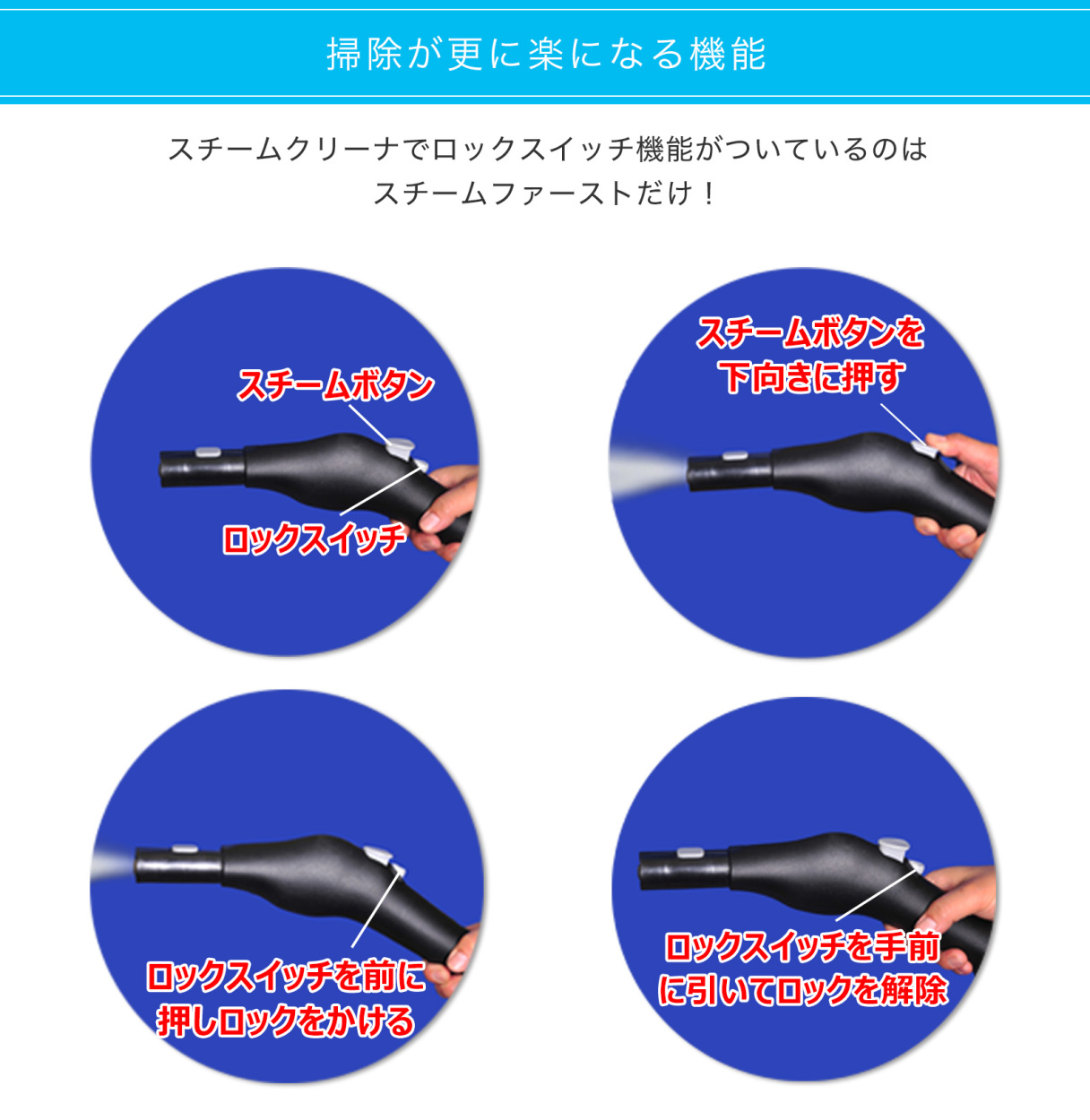 家中ピカピカキャンペーン！スチームファーストDXスペシャルセット  