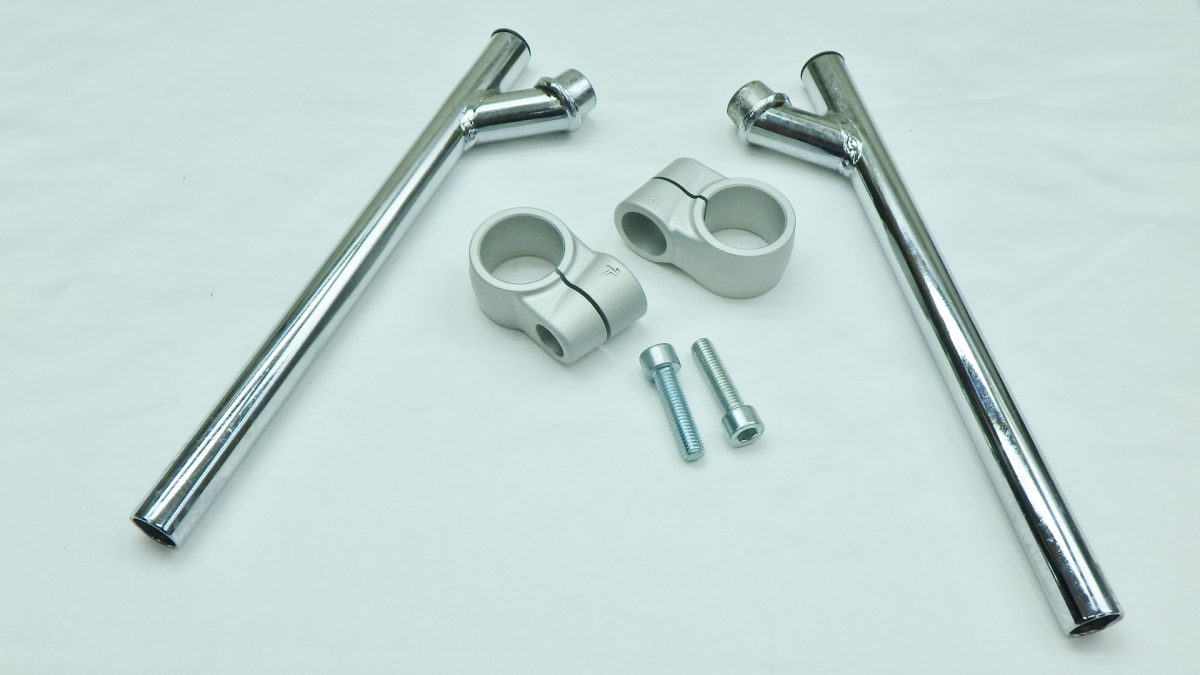 S22□タロッティ バックステップ Z1000MKII 可倒式 シルバー 190033