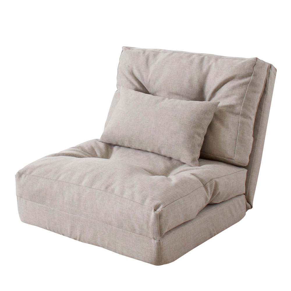 フロアソファ フロアベッド ファブリック ベッド 1人掛け 3way ソファベッド シングル |  | 01