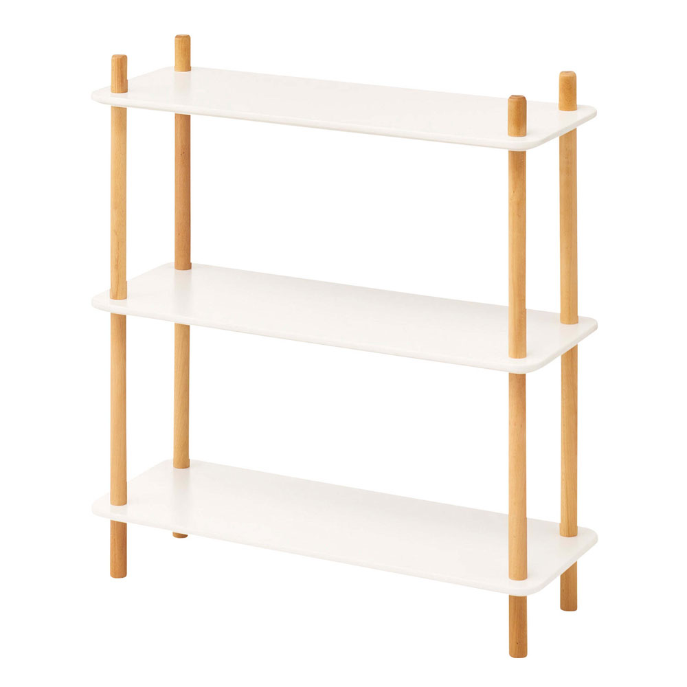 ワゴン 3段 マルチワゴン キッチンワゴン サイドテーブル ナイトテーブル ベッドサイド 間仕切り 木製 天然木 ビーチ 北欧 ナチュラル シンプル かわいい 収納 |  | 01