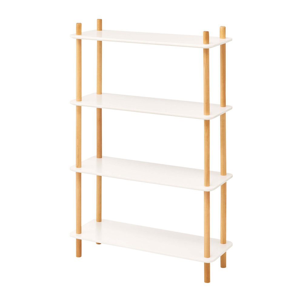 ワゴン 4段 マルチワゴン キッチンワゴン サイドテーブル ナイトテーブル ベッドサイド 間仕切り 木製 天然木 ビーチ 北欧 ナチュラル シンプル かわいい 収納 |  | 01