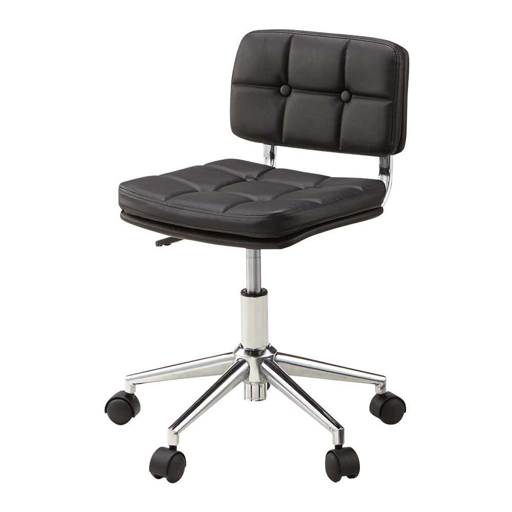 デスクチェア チェア ヴィンテージ ソフトレザー ボタン締め デスクワーク キルティング 背もたれ オフィス キャスター付き 昇降機能 座面回転 |  | 01