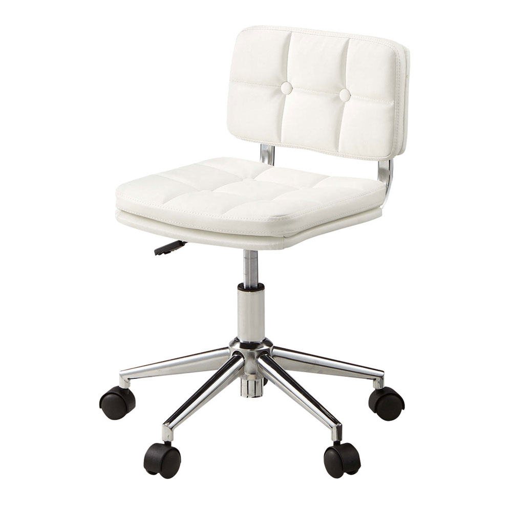 デスクチェア チェア ヴィンテージ ソフトレザー ボタン締め デスクワーク キルティング 背もたれ オフィス キャスター付き 昇降機能 座面回転 |  | 02