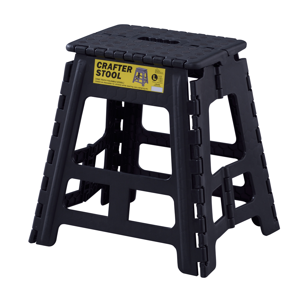 クラフタースツール Lサイズ 踏み台 脚立 折りたたみ 折り畳み ステップ ステップ台 子供 キャンプ アウトドア 掃除 軽い |  | 01