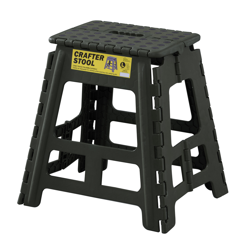 クラフタースツール Lサイズ 踏み台 脚立 折りたたみ 折り畳み ステップ ステップ台 子供 キャンプ アウトドア 掃除 軽い |  | 02