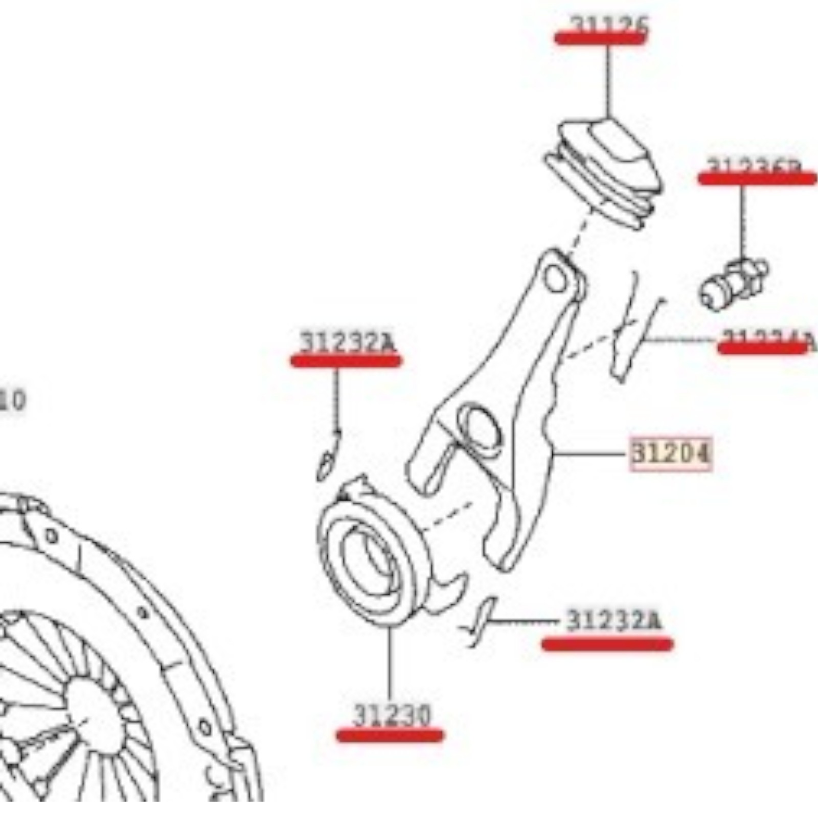 86 ZN6 BRZ ZC6 レリーズベアリング 純正 新品 対策品 クラッチ⑩ 86 ZN6 BRZ ZC6 レリーズベアリング 純正 対策品 クラッチ⑨