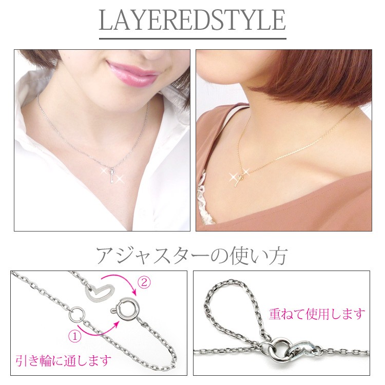ステンレスペンダント prie ジルコニアハートキーペンダント