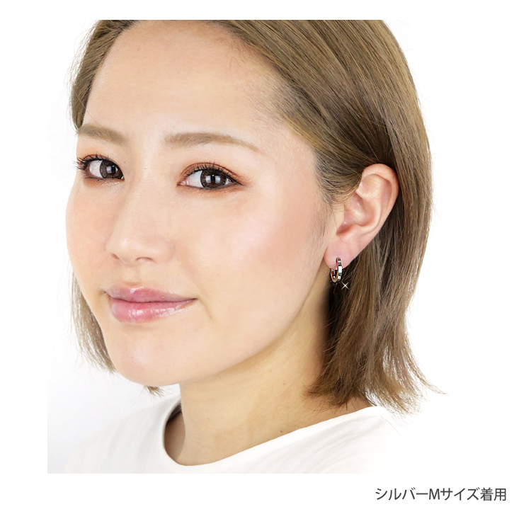 金属アレルギー対応 [EMBELLIR] ステンレス ピアス レディース pierce