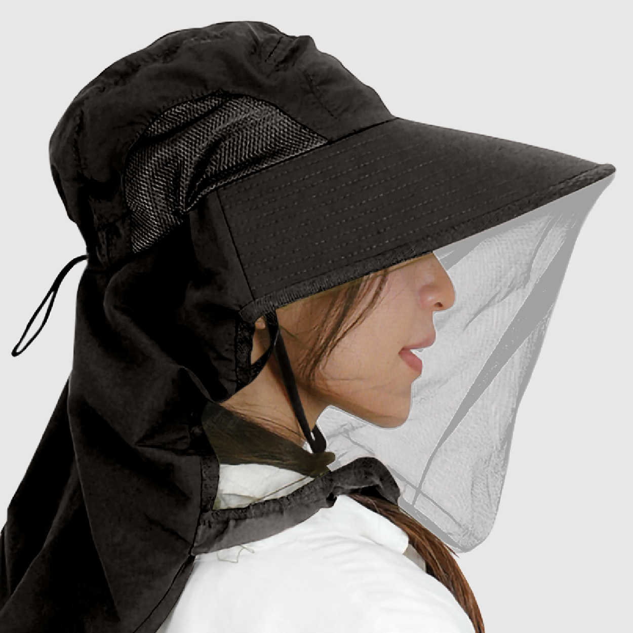 虫除け帽子 虫除けネット付き 帽子 虫よけ 網付き 虫除け メンズ レディース 爆買 |  | 02