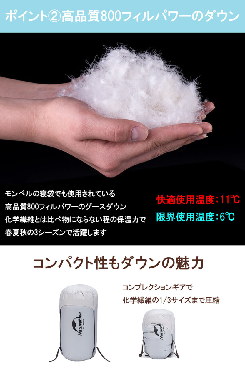楽天カード分割 Naturehike ネイチャーハイク シュラフ 寝袋 シュラフ 高級 ダウン コンパクト 車中泊 夏用 洗える 100 の保証 Www Shandilyaz Com