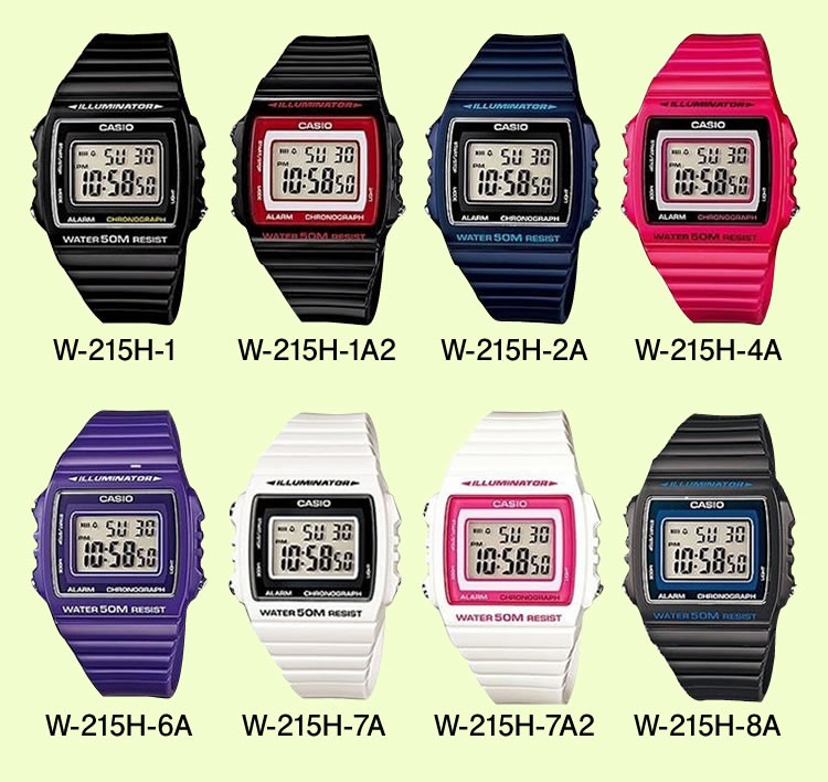 CASIO（カシオ） CASIO W-215H 腕時計 デジタル メンズ : STEYK - 通販