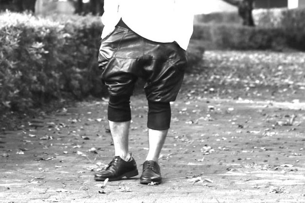 本革 レザーサルエルパンツ サルエル ワイドパンツ WORCA JACK
