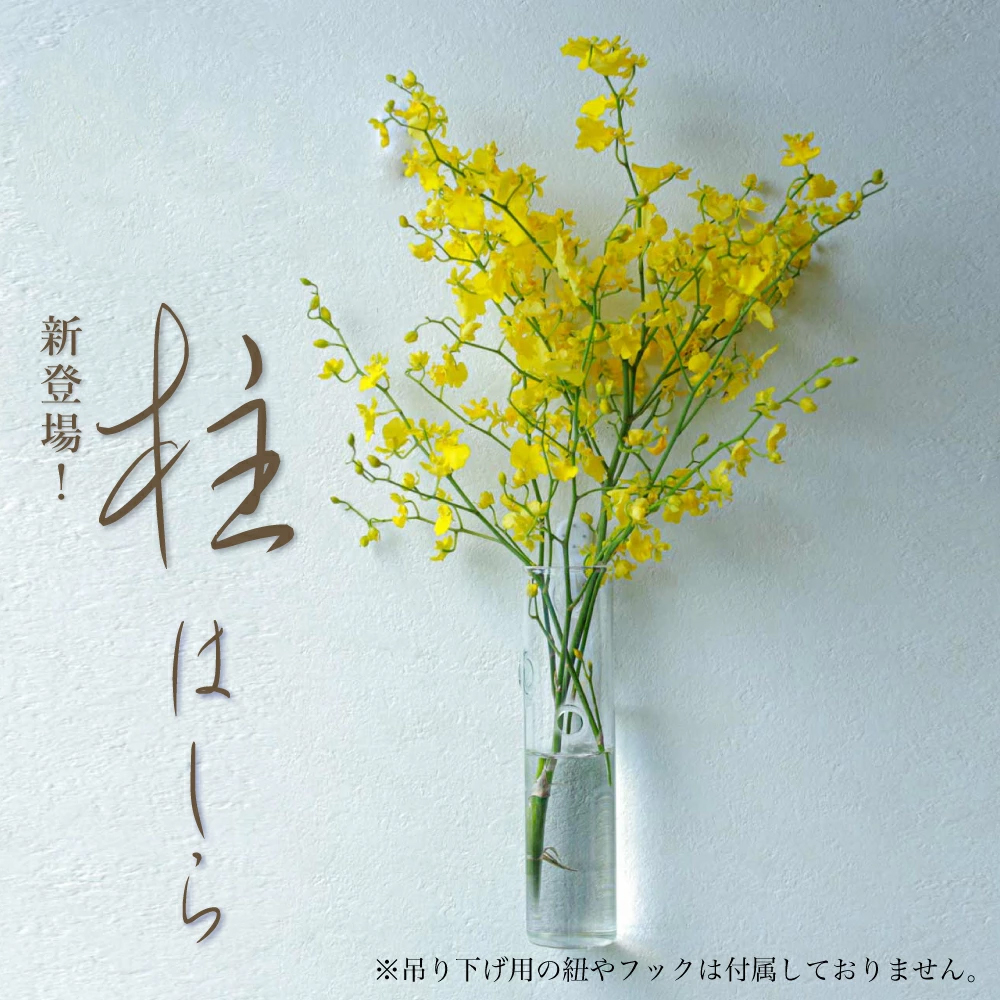 花瓶 ガラス おしゃれ 小さい 壁掛け 一輪挿し フラワーベース 花器