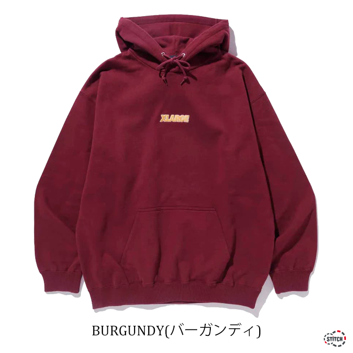 セール XLARGE エクストララージ STANDARD LOGO PULLOVER HOODED SWEAT 101223012010 スタンダード ロゴ プルオーバー フーディー パーカー 正規取扱店