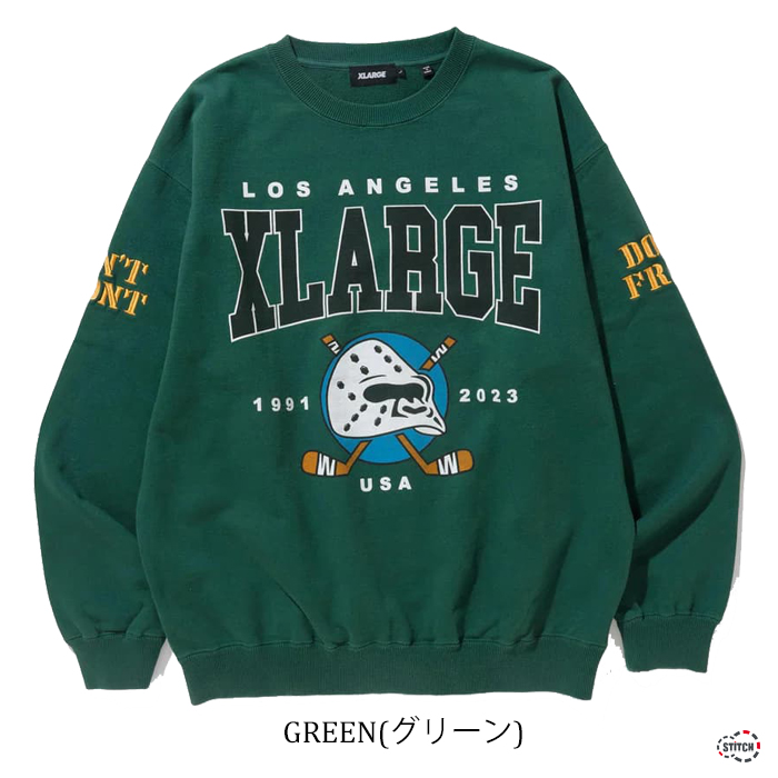 セール XLARGE エクストララージ HOCKEY CREWNECK SWEAT 10123101...