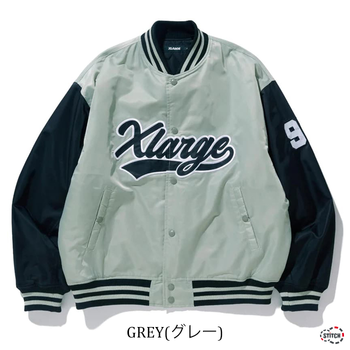 セール XLARGE エクストララージ BASEBALL LOGO VARSITY JACKET